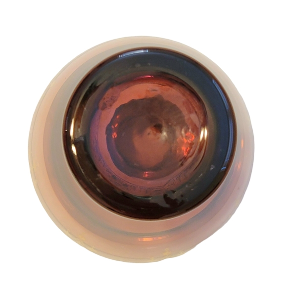 Murano Glass Vase with Gold Trim - Purple - Picture 9 of 9